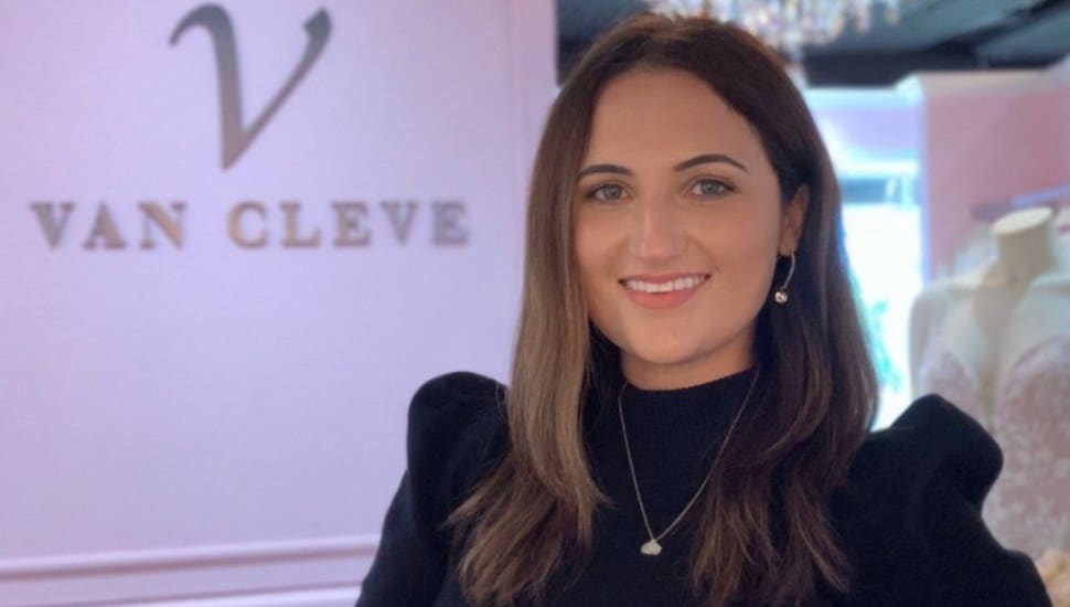 Van Cleve Bridal & Evening Wear owner Ashley Grape.