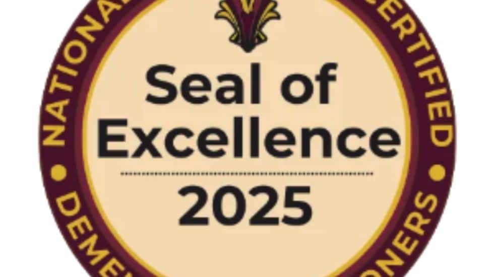 Memory Care Seal of Excellence graphic.