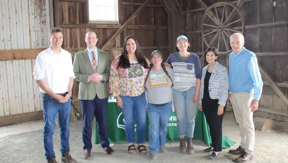 Best of Ag Award Winners and commissioners.