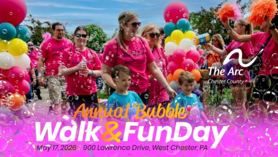 Arc of Chester County Hosts Annual Bubble Walk & Fun Day May 17