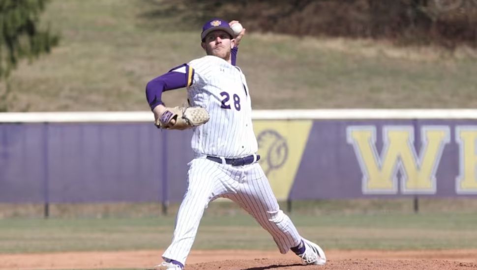 WCU pitcher Julian Costa.