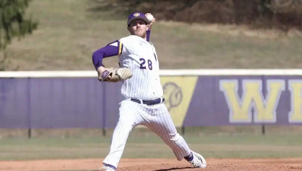 WCU pitcher Julian Costa.