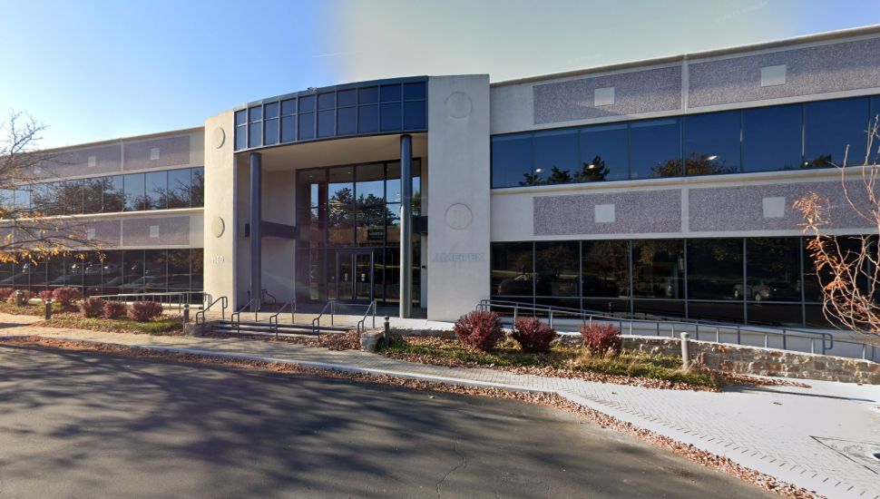 Ametek HQ entrance in Berwyn.