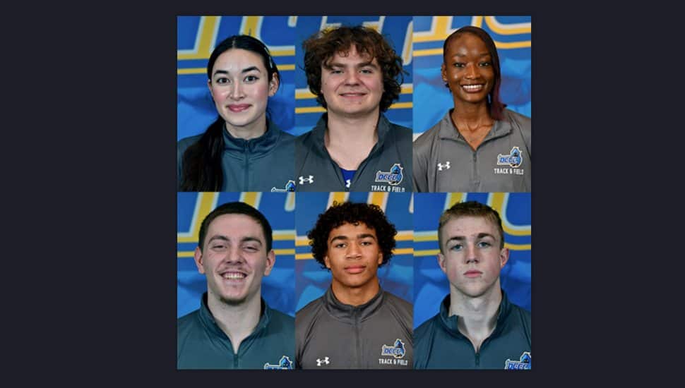 Top, L to R: McCarthy, Falk, Kaba; bottom, L to R: Love, Gallagher, McLaughlin.