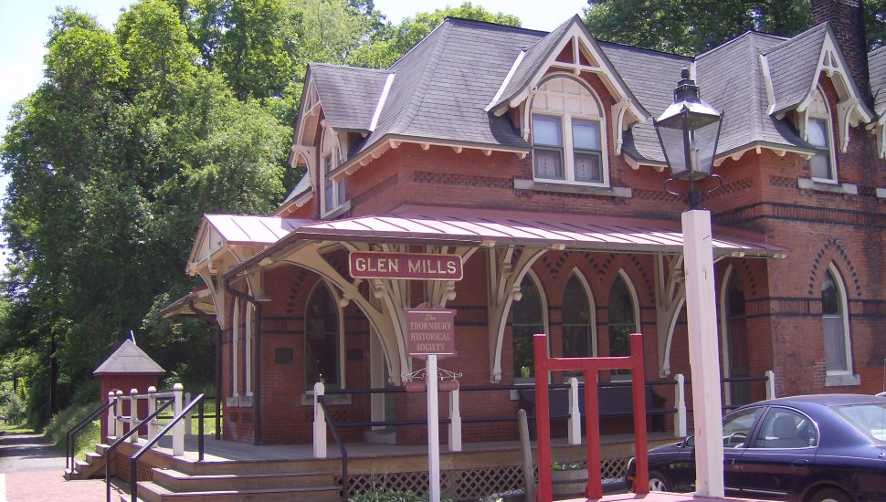 The Glen Mills station, built in 1882, is one of the region's last remaining Victorian-era rail depots. The West Chester Railroad Heritage Association is raising funds to restore its deteriorating brick exterior.
