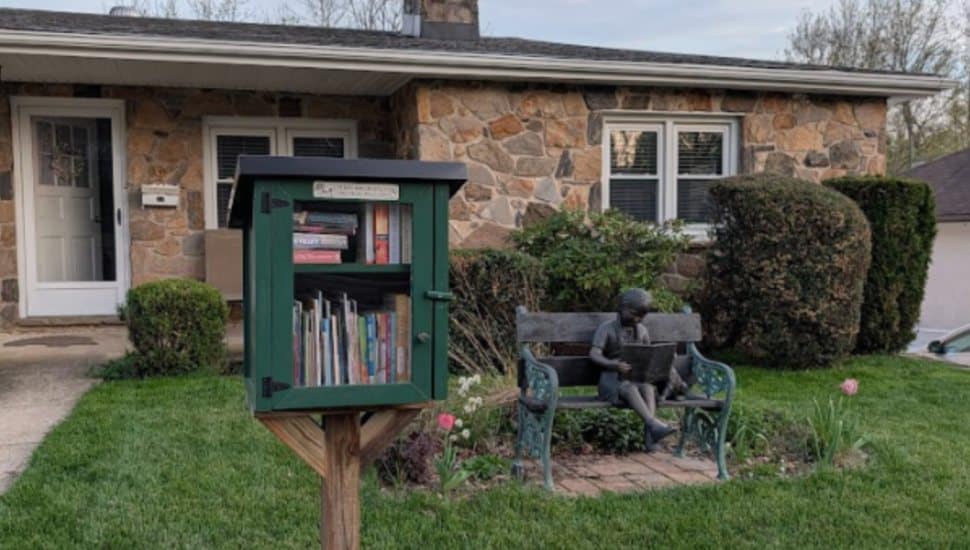 Susan's Little Free Library at steward Susan Karas's West Chester home.