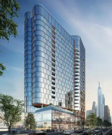 2301 John F. Kennedy Boulevard looking northeast.
